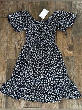 Zara Textured Floral Dress